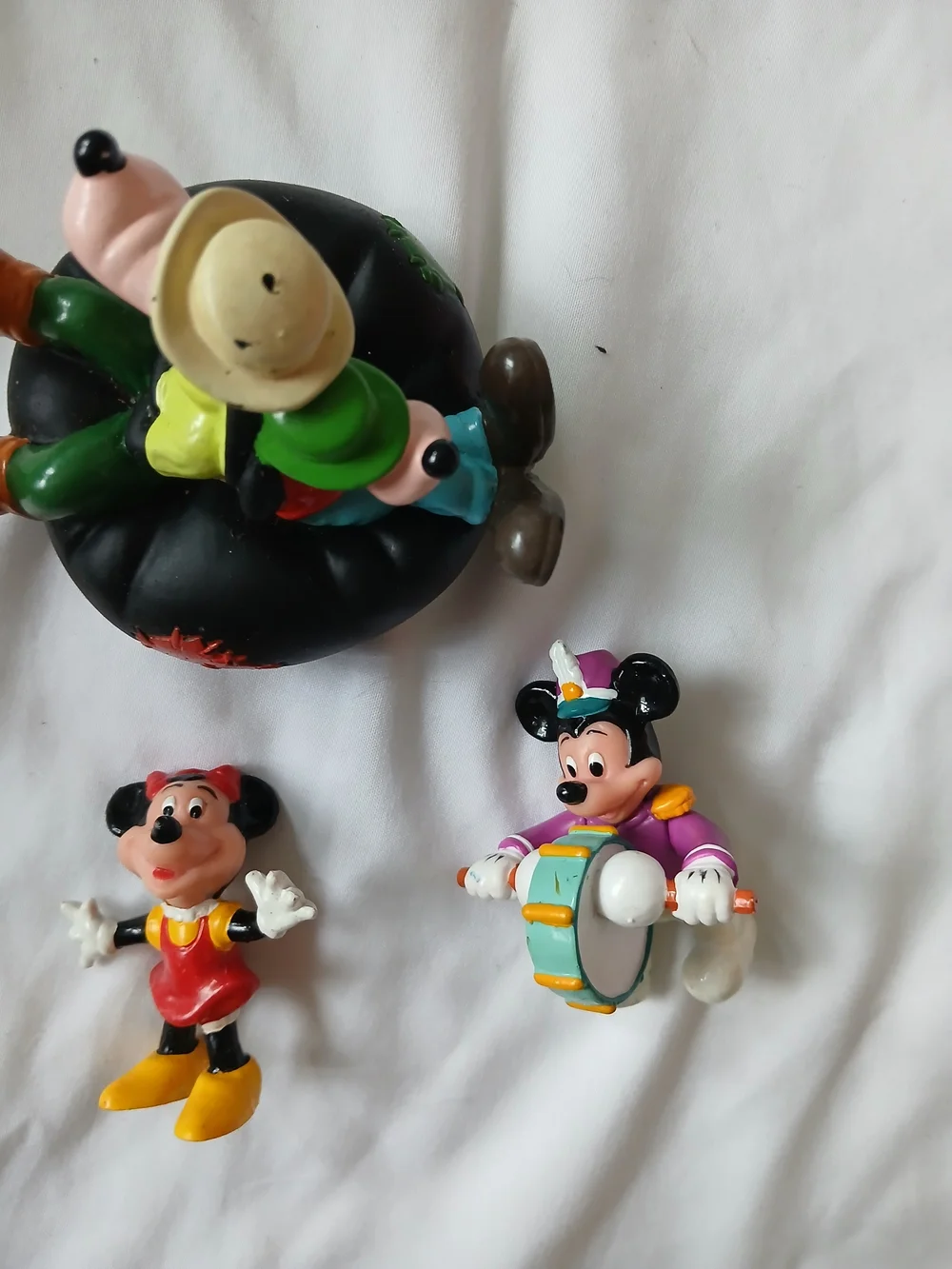 Vintage Disney Mickey, Minnie And Goofy Toys